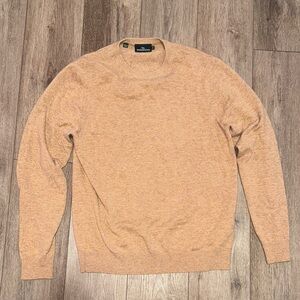 Rodd & Gunn Tan Crewneck Sweater Soft Knit Classic